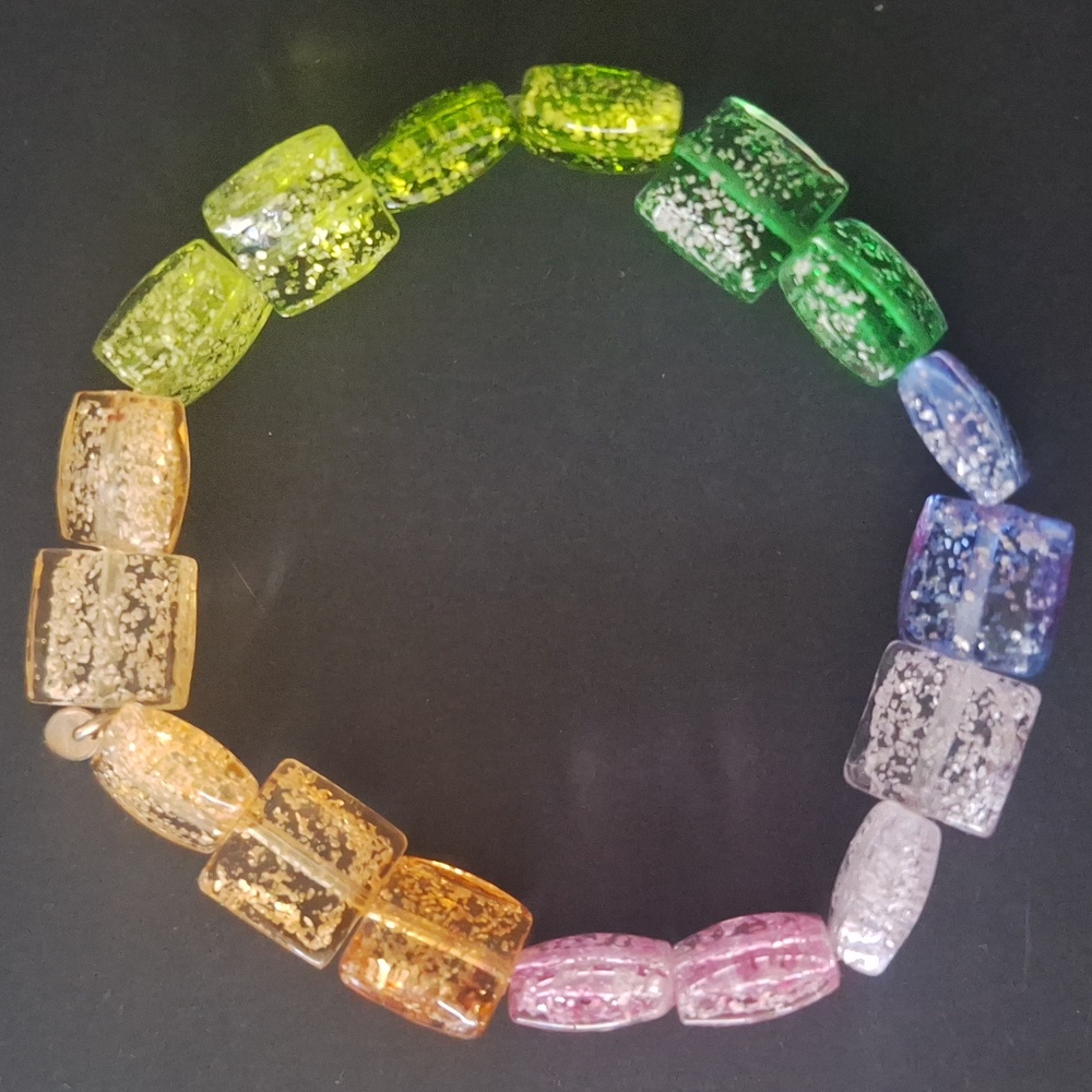 2 for $12: Dyadema Italian Murano Venetian Glass Bracelet NWOT